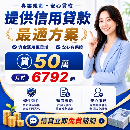 2026信用貸款利率